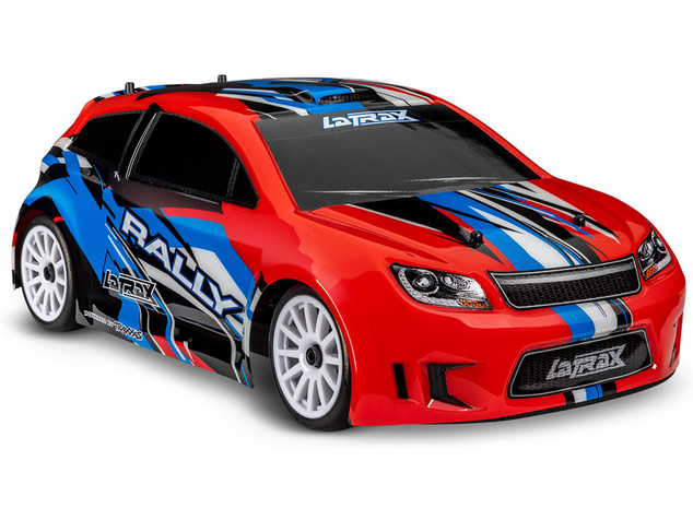 Traxxas Rally 1:18 4WD RTR červené