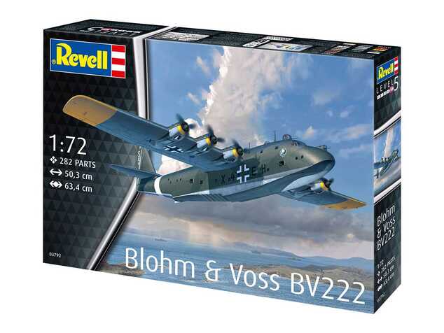 Plastic ModelKit letadlo 03792 - Blohm &amp; Voss BV222 (1:72)