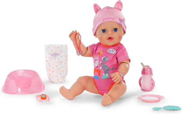 Zapf BABY born Emma mit magischer Hand, 43 cm