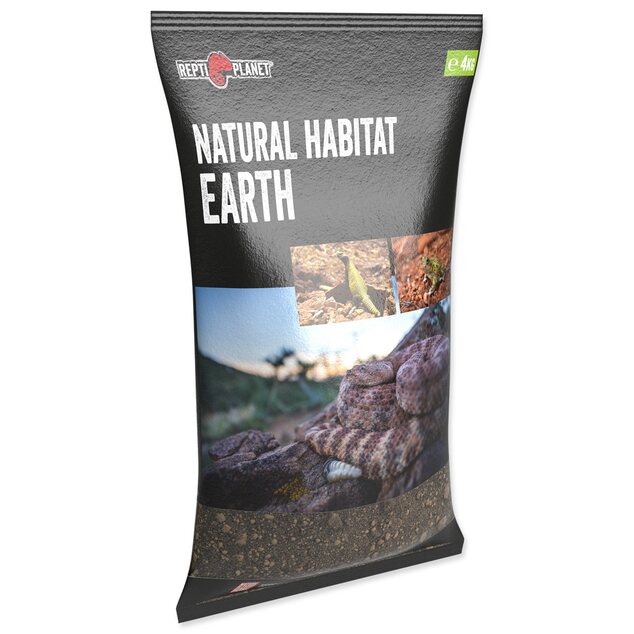 Substrát Repti Planet Earth čierny 4kg