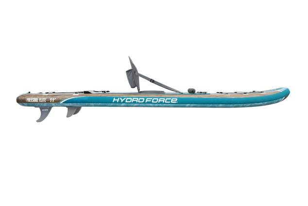Bestway Freesoul Elite™ Paddleboard-Set mit abnehmbarem Sitz - 15 x 84 x 335 cm