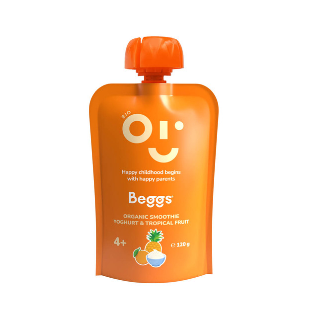 Beggs BIO Smoothie s jogurtom a tropickým ovocím (120 g)