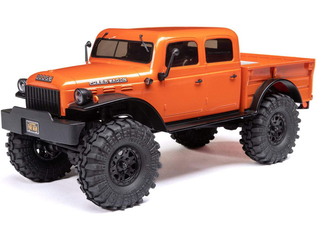 Axial SCX24 Dodge Power Wagon 1940 1:24 4WD oranžový