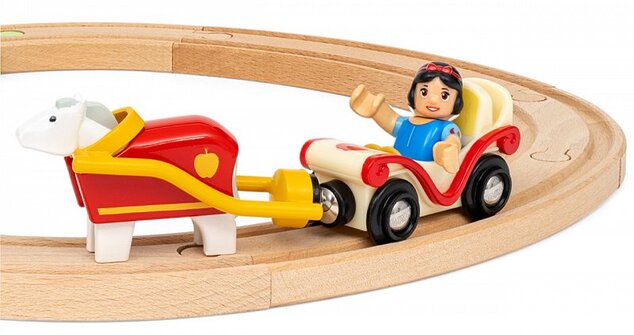 Brio Disney Princess Vlakový set Snehulienky a zvieratiek