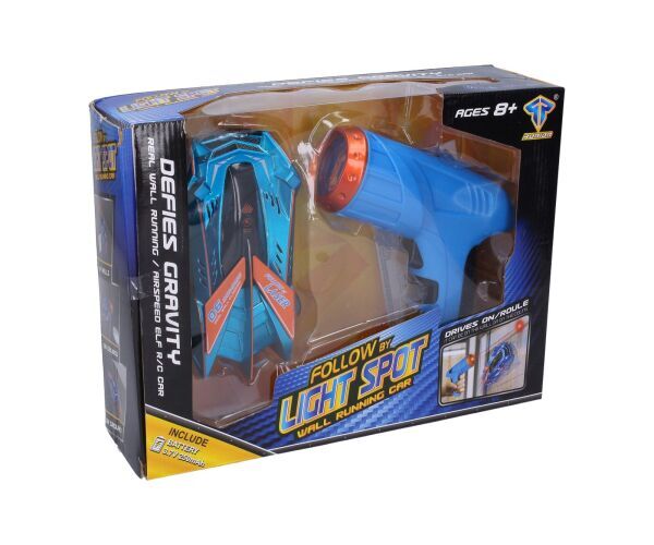 ROCK BUGGY Auto antigravitačné RC s laserom 15 cm modré