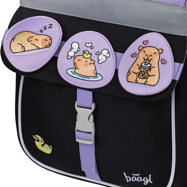 BAAGL Cartella Scolastica Zippy Capibara