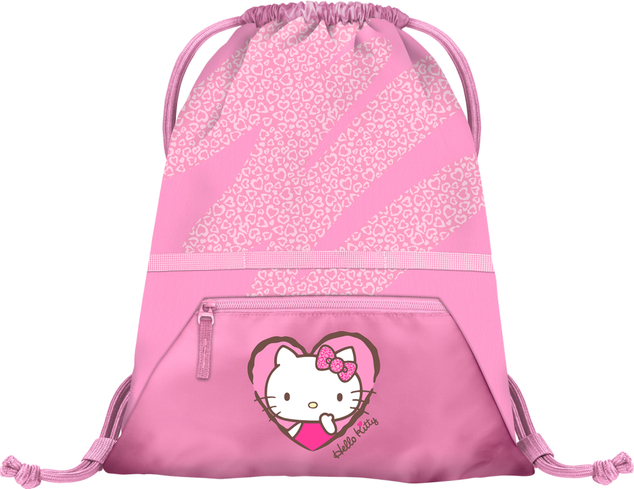 BAAGL SET 3 Zippy Plus Hello Kitty Sweet Leopard: cartella, astuccio, sacca GRS