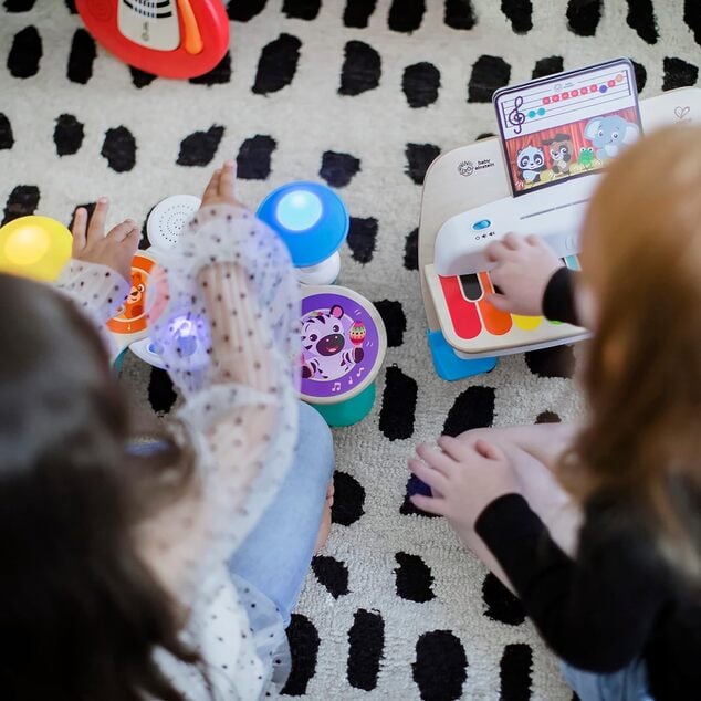 BABY EINSTEIN Hračka hudobná Set bubnov Together in Tune Drums™ Connected Magic Touch™ HAP