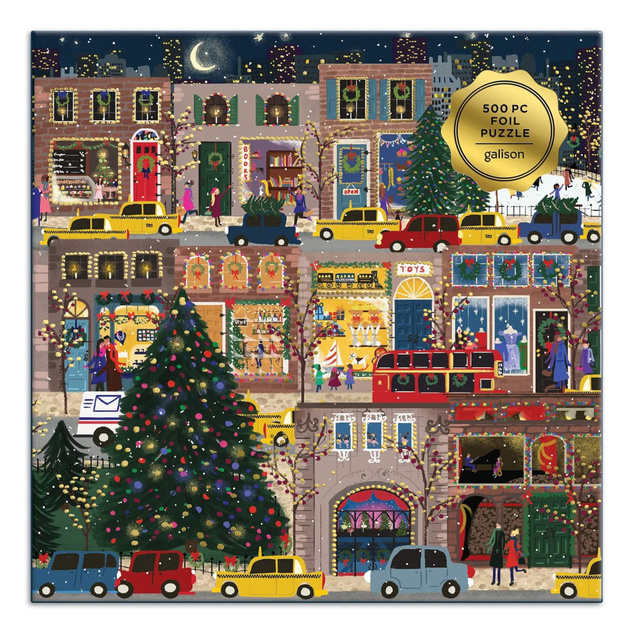 Puzzle Galison Lumini de iarnă 500 piese