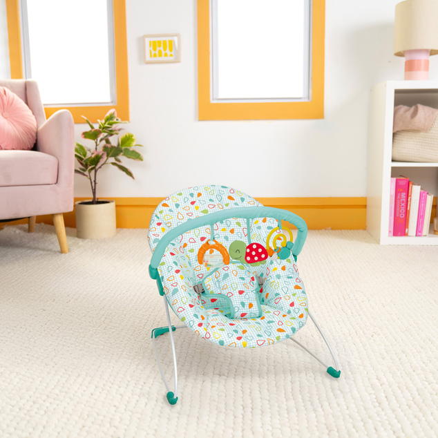 BRIGHT STARTS Transat avec jouets Colorful Confetti™ Bouncer, 0m+