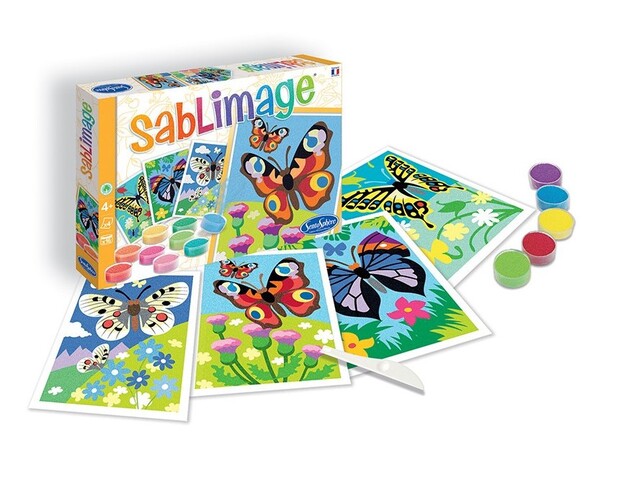 SENTOSPHERE Sablimage Concept Box Pieskové obrázky Motýle