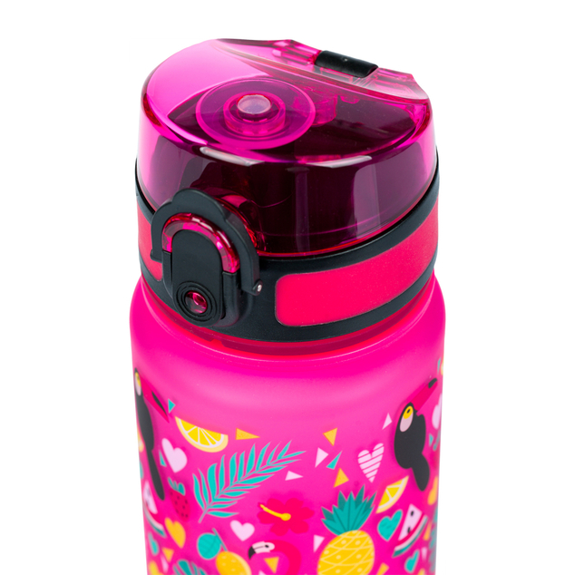 BAAGL Tritanová fľaša na nápoje Plameniaky, 500 ml