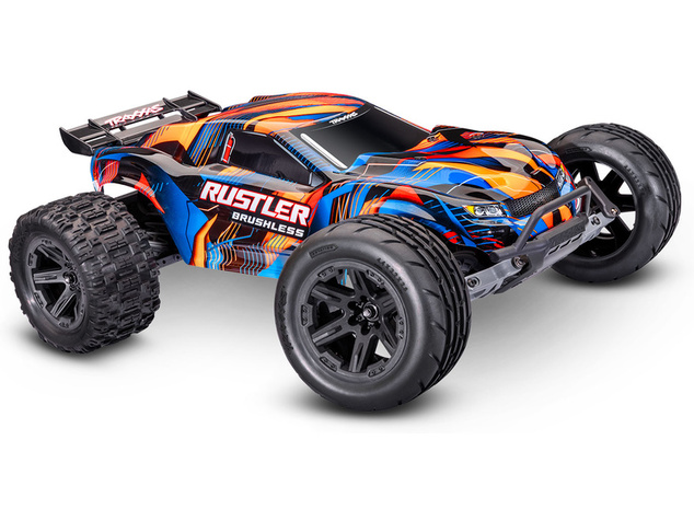 Traxxas Rustler 1:10 VX3 RTR čierny
