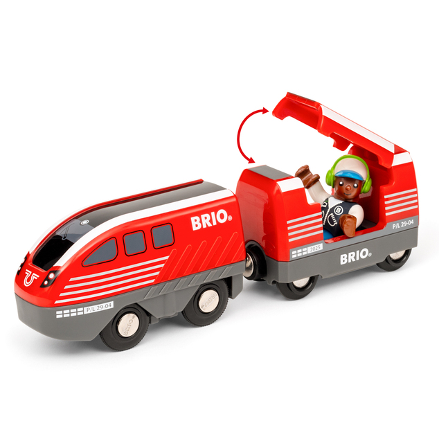Brio Vlaková sada s naťahovacím vláčikom