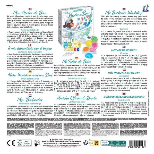 SENTOSPHERE Ateliér na výrobu mydiel a šumivých bômb