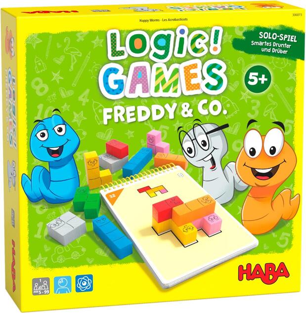 Haba Logic! GAMES Logická hra Freddy a priatelia od 5 rokov