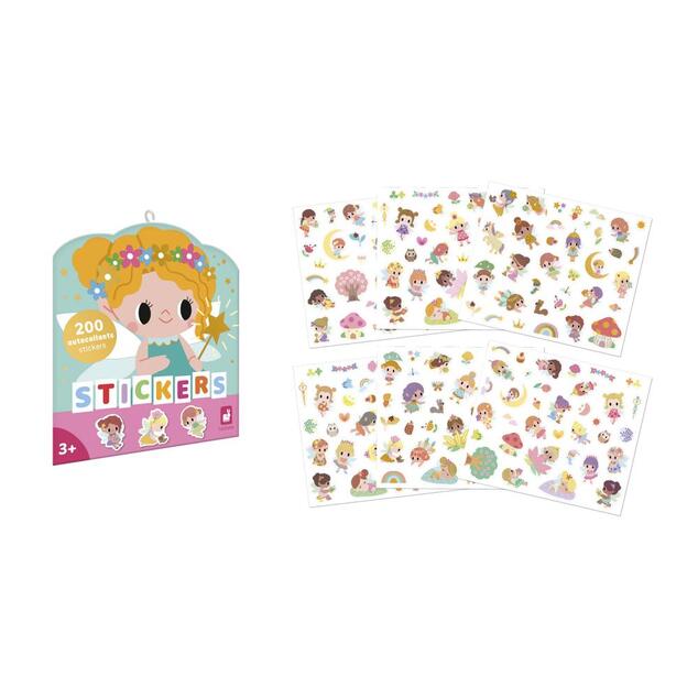 Janod Stickers Samolepky Víly 200 ks