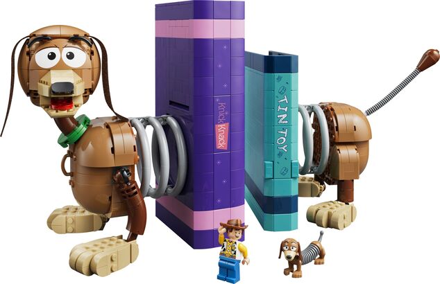 LEGO® Disney™ 43301 Knižné zarážky: Pes Slinky z Toy Story