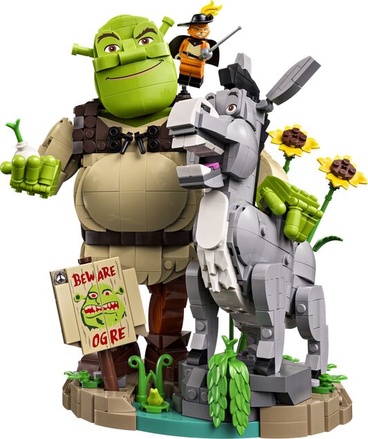 LEGO® 72423 Shrek, Oslík a Kocúr v čižmách