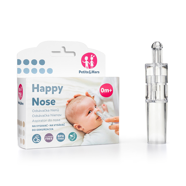 Odsávačka nosných hlienov na vysávač Happy Nose Petite&amp;Mars 0m+