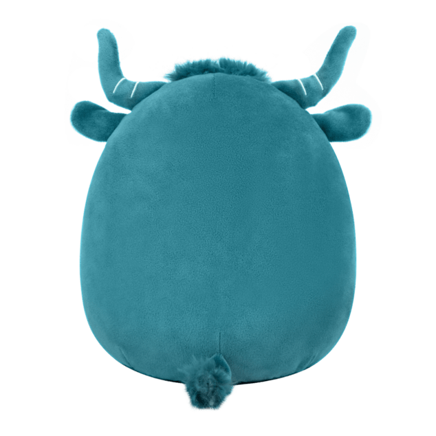 SQUISHMALLOWS Zelená horská krava - Clark, 13 cm