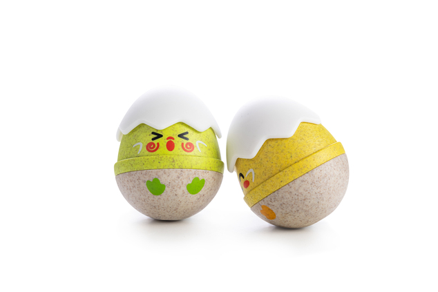 Happy Hatchlings – Set di sonagli a dondolo, 3 pezzi