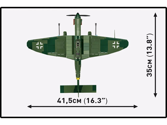 Cobi II WW Junkers JU 87G-2 STUKA, 1:32