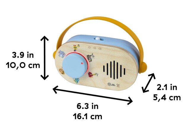 Hape Magisches Touch-Radio