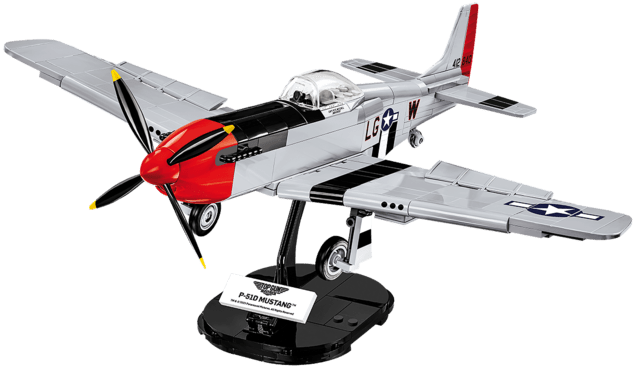 Cobi 5846 TOP GUN P-51 D Mustang, 1:32, 350 PS, 1 f
