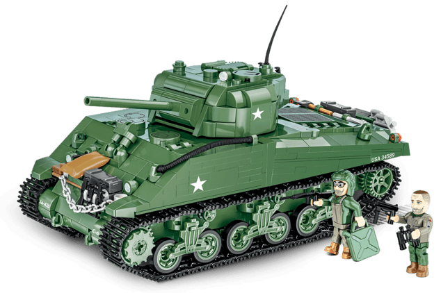 Cobi II WW M4A3 Sherman, 838 k, 2 f