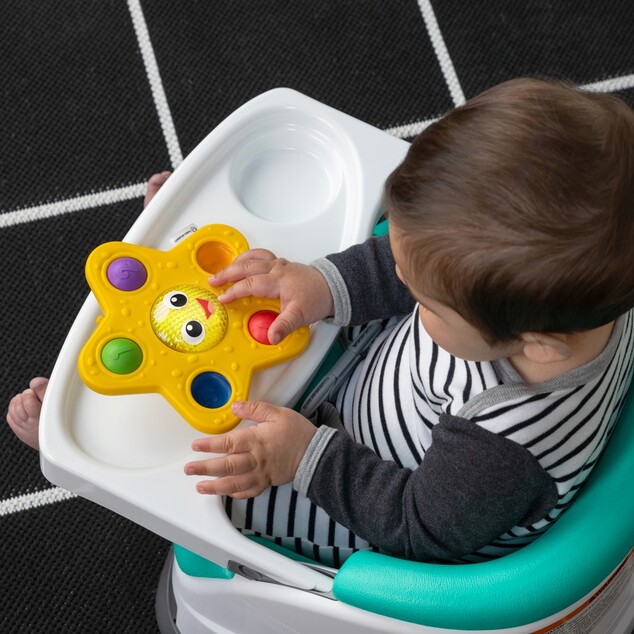 BABY EINSTEIN Jucărie activă cu ventuză Pop &amp; Glow Starfish™ 6m+