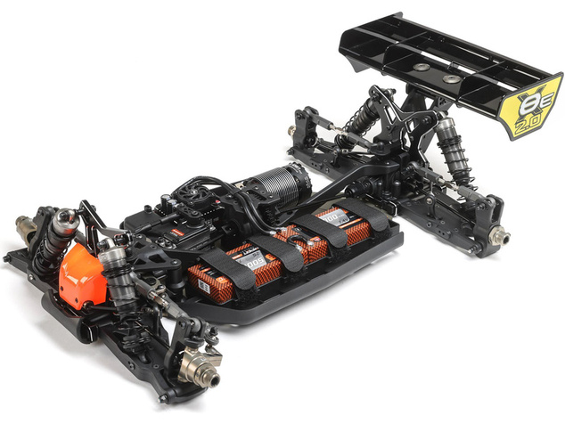 Kit da corsa TLR 8ight-X/E 2.0 Combo Nitro/Buggy elettrico 1:8 4WD