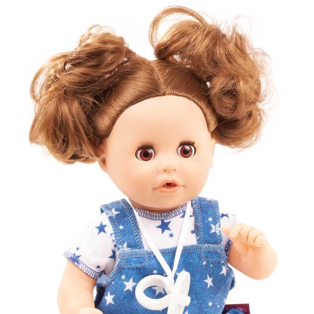 Götz Baby Sleepy Aquini Brünett 33cm