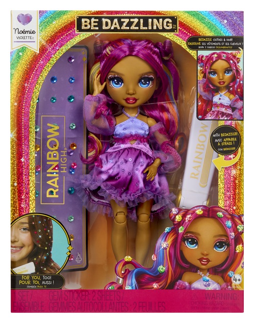 Rainbow High Be Dazzling Fashion bábika - Noemie Violette (Purple)