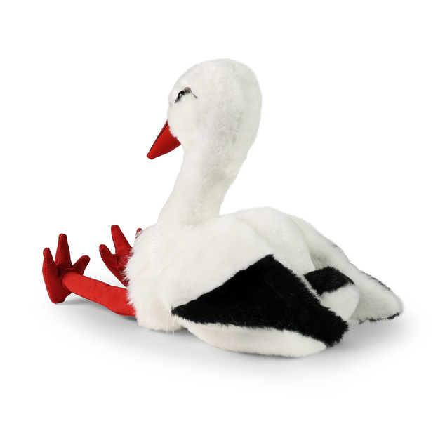 Plišasta štorklja 32 cm ECO-FRIENDLY PLUSH WORLD