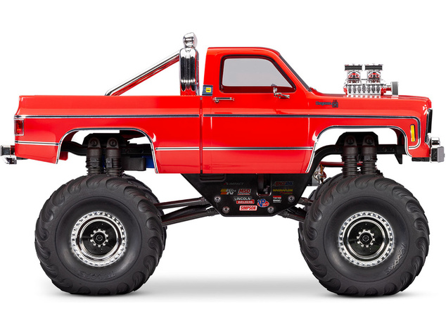 Traxxas TRX-4MT Chevrolet K10 1979 1:18 RTR červený