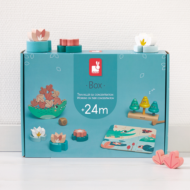 Janod Box Zlepšovanie koncentrácie u detí od 24 mesiacov