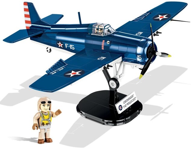 Cobi II WW F4F Wildcat, 1:32, 375 k, 1 f