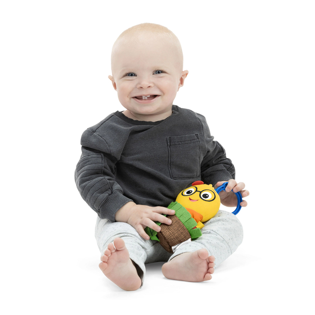 BABY EINSTEIN Hračka s hrkálkou naťahovacia na C krúžku Cal-a-Puller™ 0m+