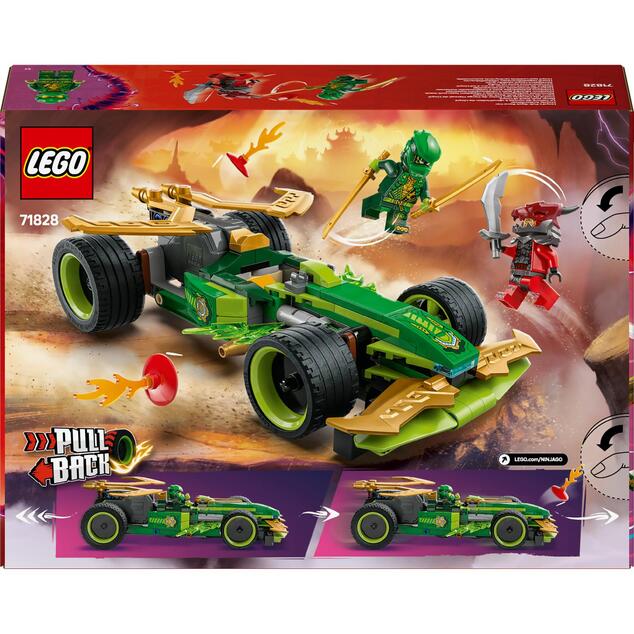 LEGO® Ninjago® 71828 Lloydovo pretekárske auto s naťahovacím motorom