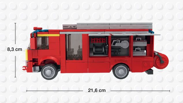 BRIXIES Plus 222.715 Hasičské auto, 418 k