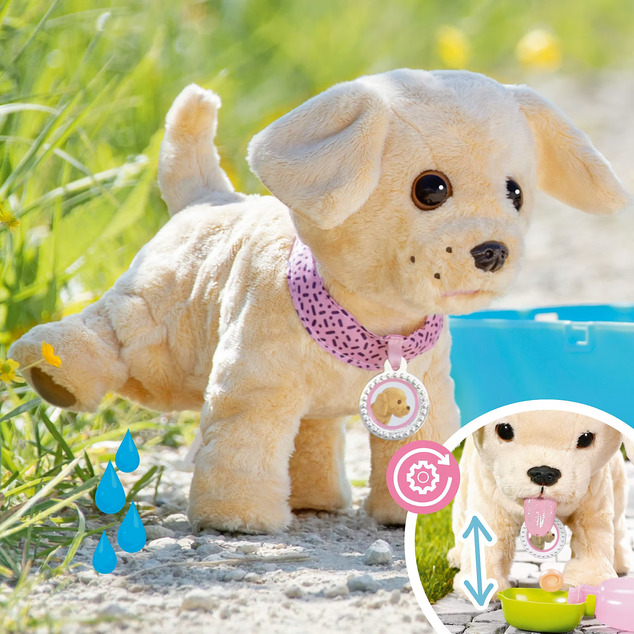 Zapf BABY born Mein fröhlicher Hund mit Transportbox
