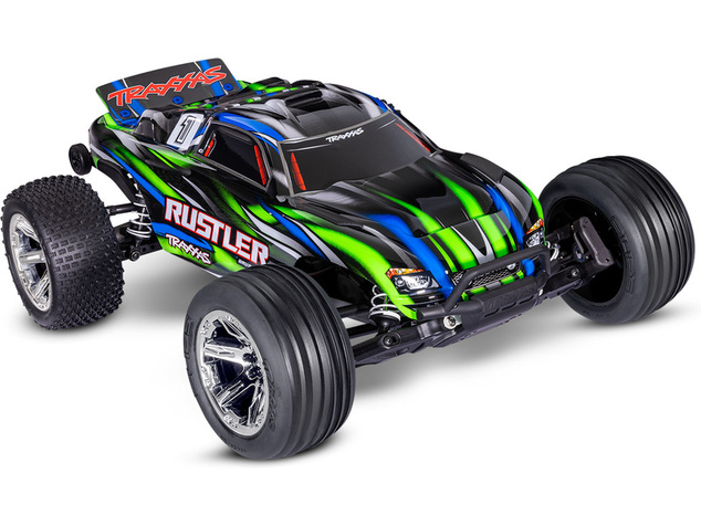 Traxxas Rustler 1:10 BL-2s RTR oranžový