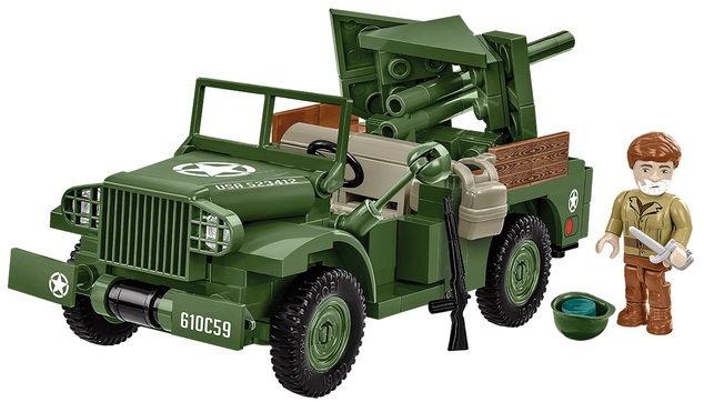 Cobi II WW 37 mm GMC M6 Fargo, 1:35, 230 k, 1 f