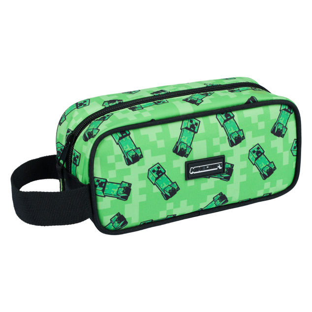 MINECRAFT SET 2 Creeper: Schwamm, Tasche