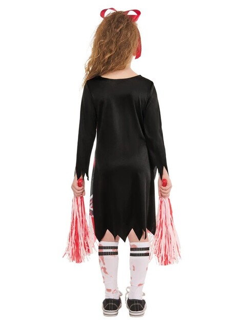 ZOMBIE CHEERLEADER dětský kostým velikost (134-140cm)