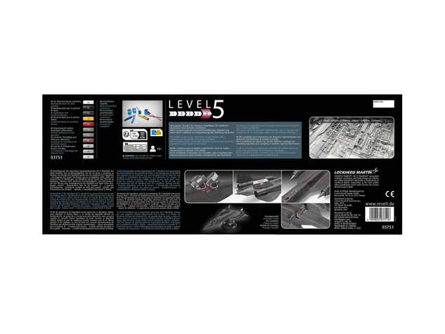 Plastic ModelKit letadlo 03751 - Lockheed SR-71B Blackbird (1:48)