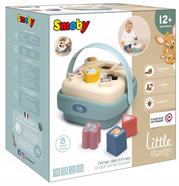 Smoby Little - Vkladačka košík