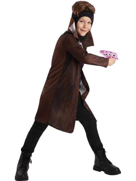 MARVEL GAMBIT costume per bambini taglia (110-116cm)