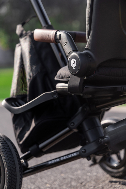 QPLAY Tříkolka Nova Deluxe 5v1 Grey, 10-72 měsíců